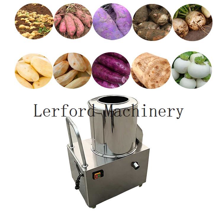 automatic potato washing and peeling machine