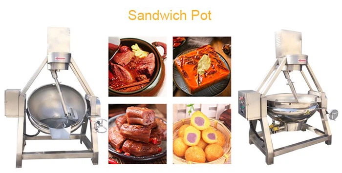 Commercial Steam Jacketed Kettle Commercial Steam Jacketed Kettle