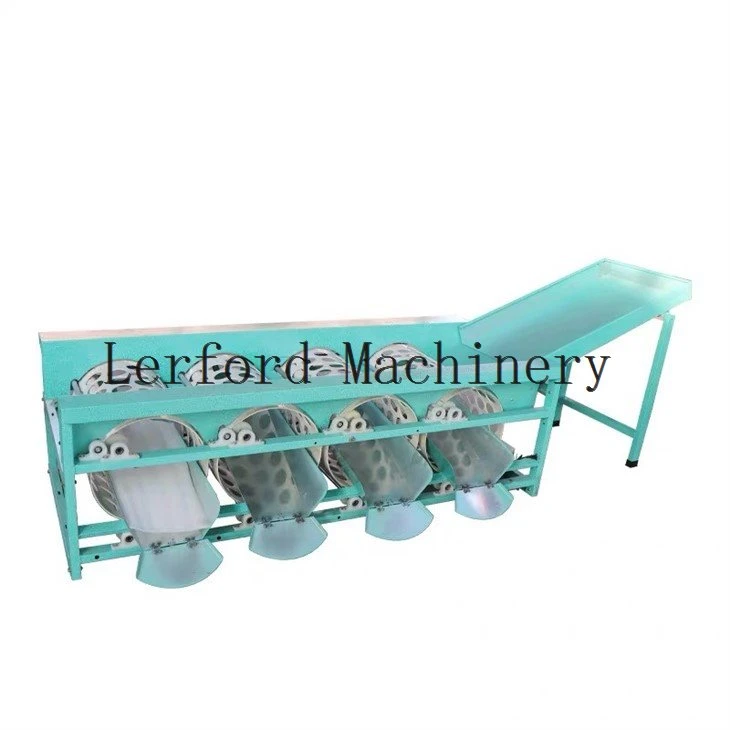 machine sorting fruit