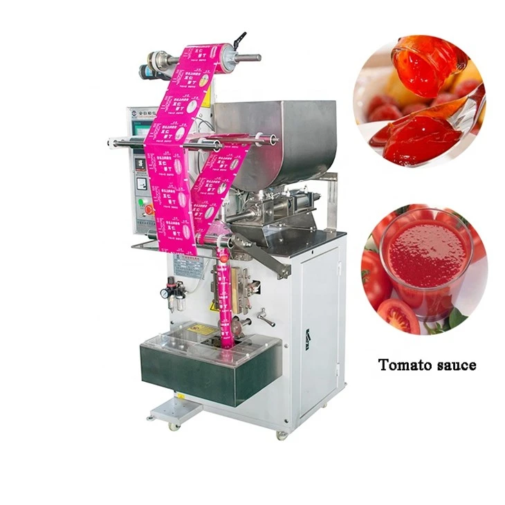 Tomatipasta pakkimismasin