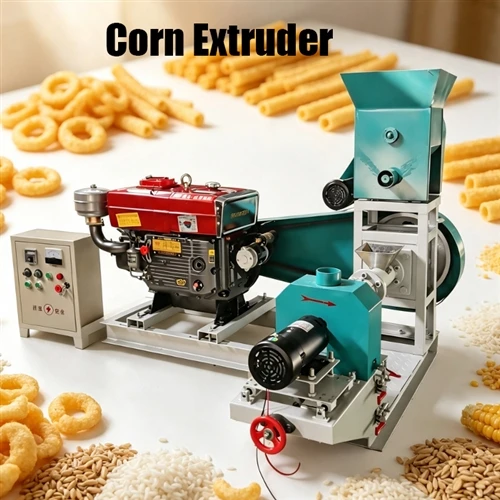 Lõuna-Aafrikasse tarnitud Zhengzhou Lerford Model 50 High{1}}Spec Food Extruder
